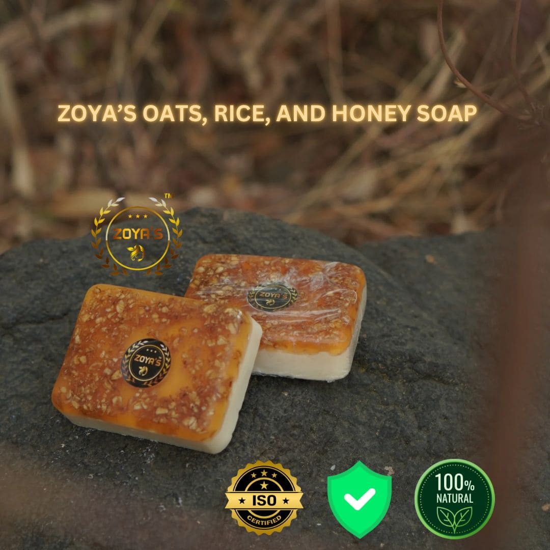 Zoya’s Oats, Rice, and Honey Soap