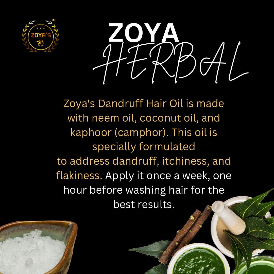Zoya's Anti Dandruff Hair Oil - Image 3